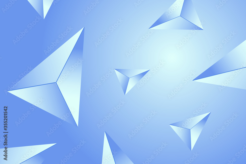 Abstract Triangle background. Abstract composition of triangular pyramids. 3D vector illustration . Futuristic geometric background. three-dimensional triangular pyramids in space. Abstract Triangle background. Abstract composition of triangular pyramids. 3D vector illustration . Futuristic geometric background. three-dimensional triangular pyramids in space.