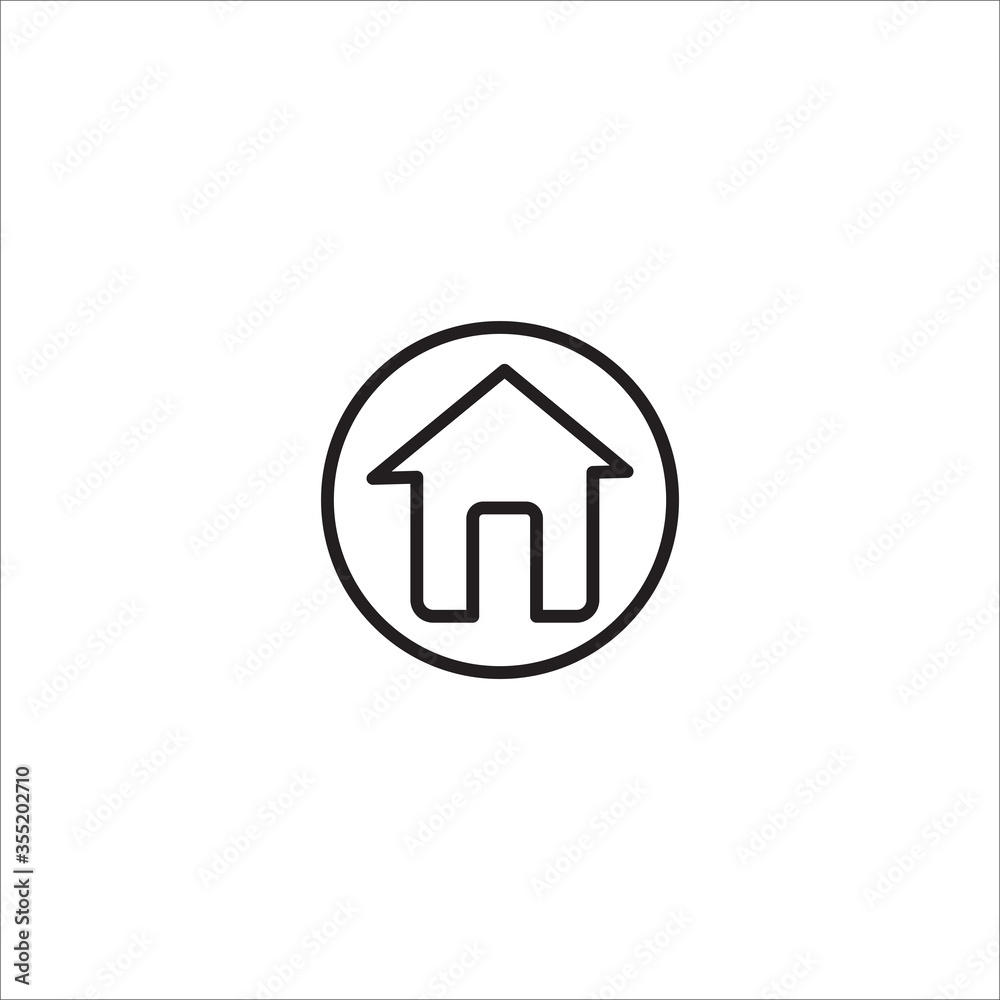 Home line icon