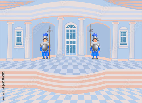 Illustration of Palace hall