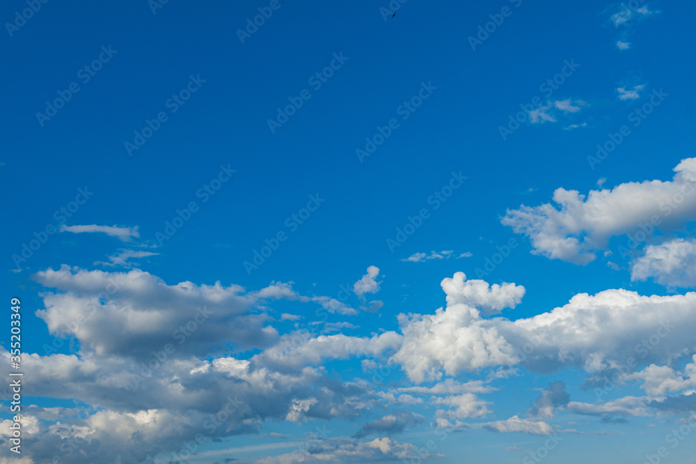 Blue sky with clouds closeup. Nature wallpaper. cloudscape background cloudscape Blue sky with clouds closeup. Nature wallpaper. cloudscape background cloudscape