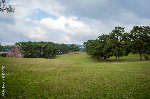 Famous 18 Hole Shillong Golf Course, situated in the East Khasi Hills district in Meghalaya, oldest natural golf course 