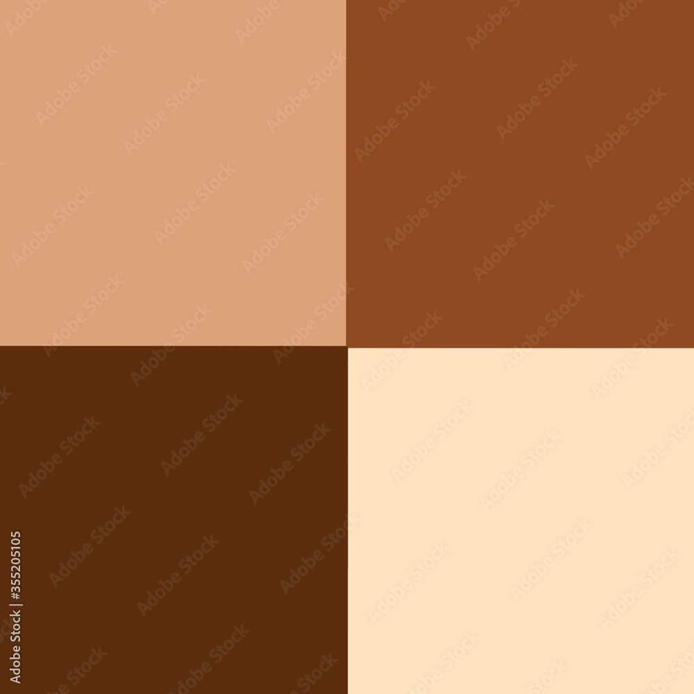 Fototapeta premium human skin tone on white background illustration