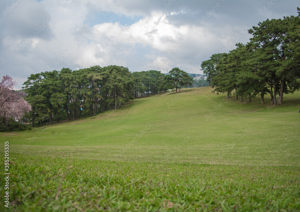 Famous 18 Hole Shillong Golf Course, situated in the East Khasi Hills district in Meghalaya, oldest natural golf course
