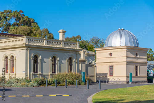 Melbourne observatory in royal botanic gardens in Australia photo
