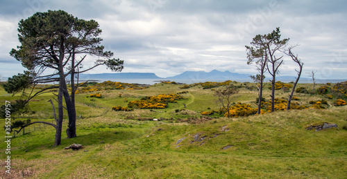 Rum and Eigg from Glenancross photo