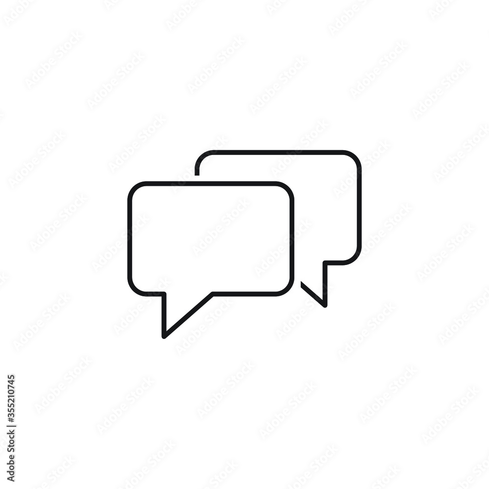 dialog icon vector sign symbol isolated dialog icon vector sign symbol isolated