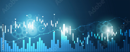 grafico economia, istogrammi, statistiche