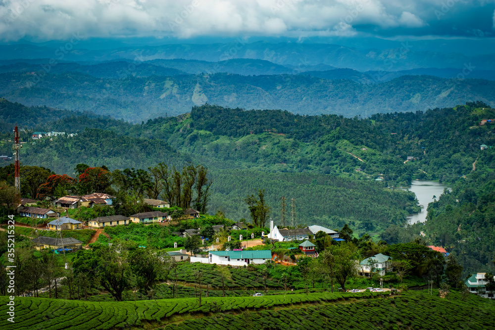 Beautiful Landscape from Munnar, Kerala