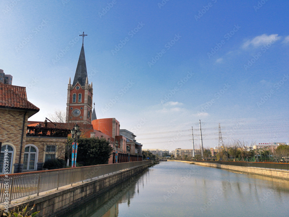 Fototapeta premium Urban Community Church