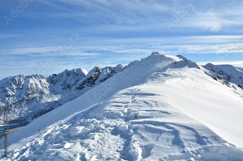 snow covered mountains © Antonio
