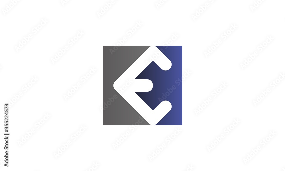 e logo, e, blue e logo, e, blue
