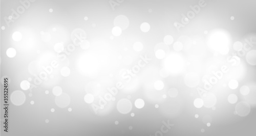 Blurred bright bokeh  background. Vector illustration.