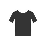Simple illustration of a t-shirt icon