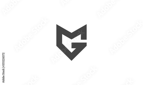 Free Download g, m, gm logo, black - GFXLoad
