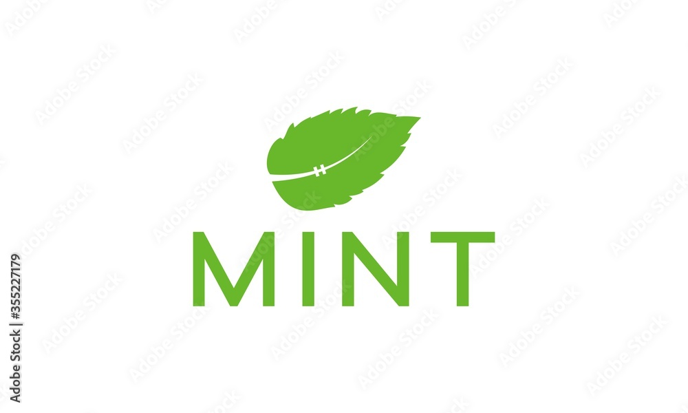mint, green, fresh, mint logo, m mint, green, fresh, mint logo, m