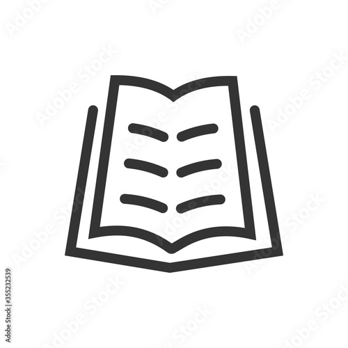 Open book icon