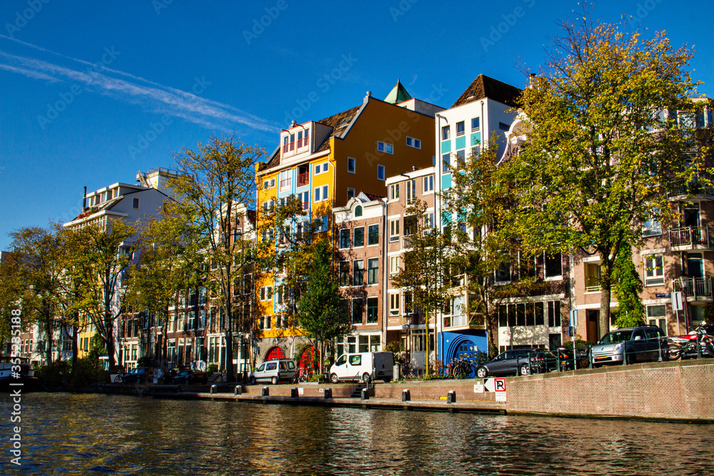 Canal view in Amsterdam