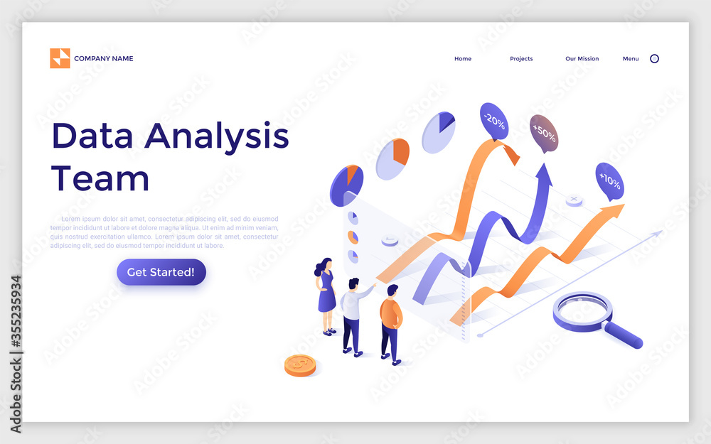 Isometric vector illustration Isometric vector illustration