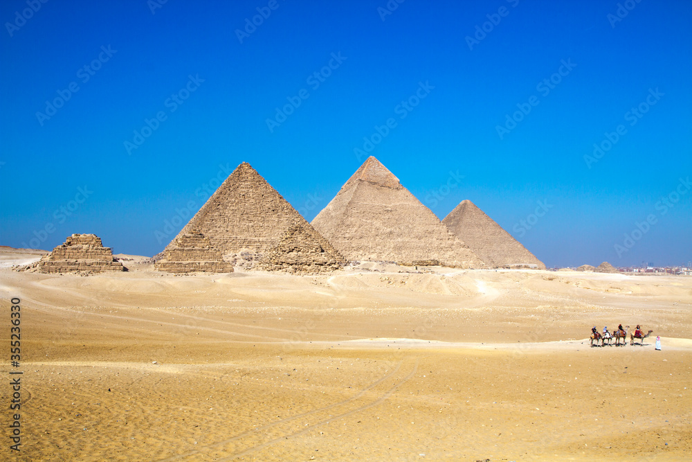 Great Pyramid of Giza, UNESCO World Heritage site, Cairo, Egypt.