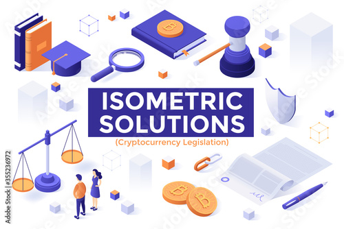 Isometric vector illustration