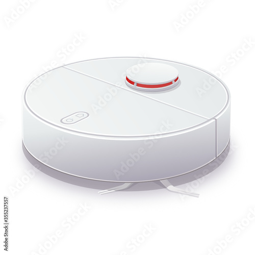 Robot aspirateur (reflet)