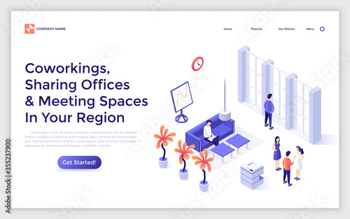 Isometric vector illustration