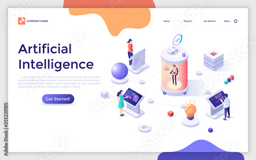 Isometric vector illustration