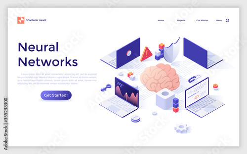 Isometric vector illustration