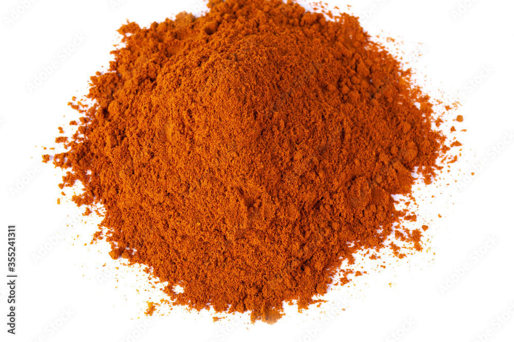 Aleppy turmeric powder in white natural spice Aleppy turmeric powder in white natural spice