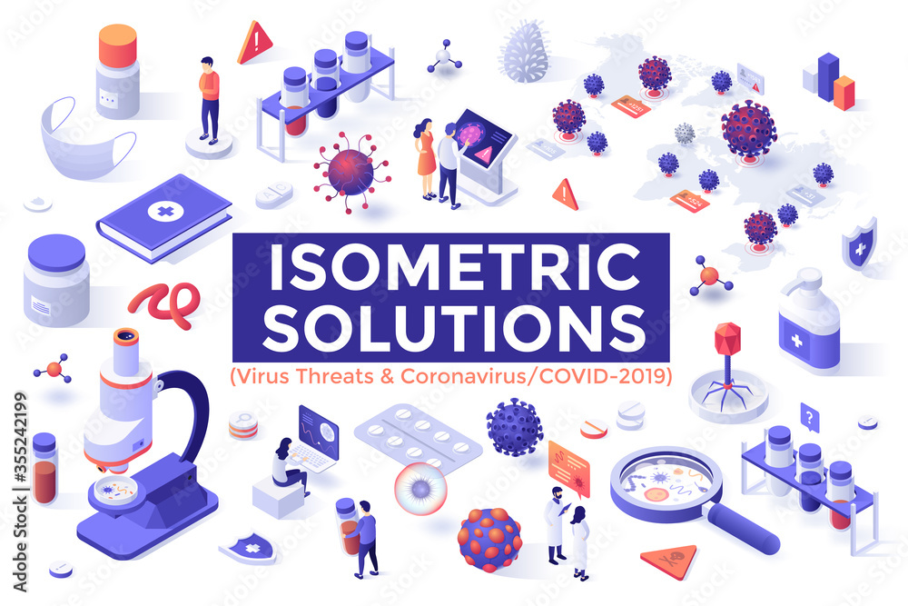 Isometric vector illustration Isometric vector illustration