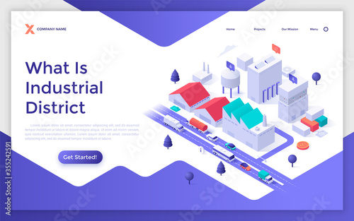 Isometric vector illustration