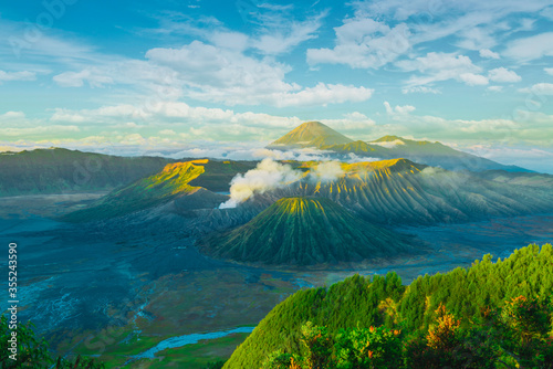 Mount Bromo is an active volcano and one of the most visited tourist attractions in East Java, Indonesia.