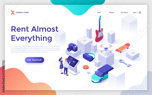 Isometric vector illustration
