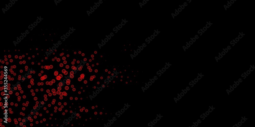 Dark Orange vector texture with religion symbols. Dark Orange vector texture with religion symbols.