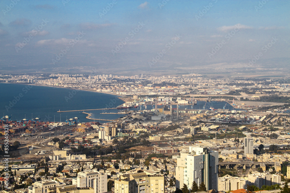 Down town of Haifa, Israel
