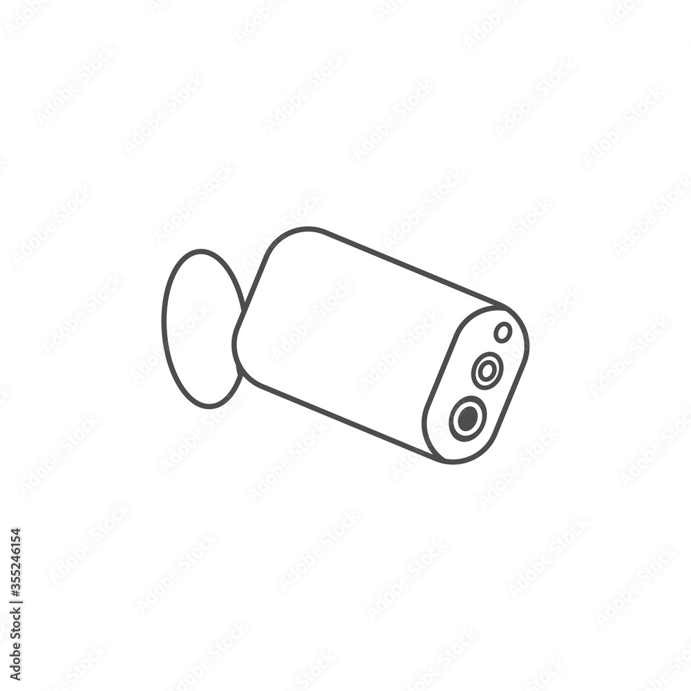 Mini camera icon. Vector Illustration Mini camera icon. Vector Illustration