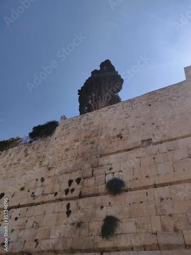 israel jurusalem tel aviv ancient holy land palestine wall praying photo