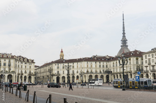 Italy, Turin - Vittorio Veneto Square, March 2018