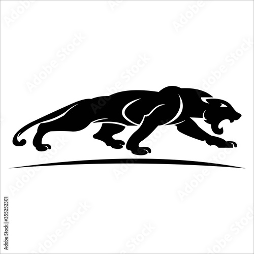 tiger logo design vector illustrations 