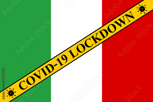italy lockdown preventing coronavirus or covid-19 spread or outbreak
