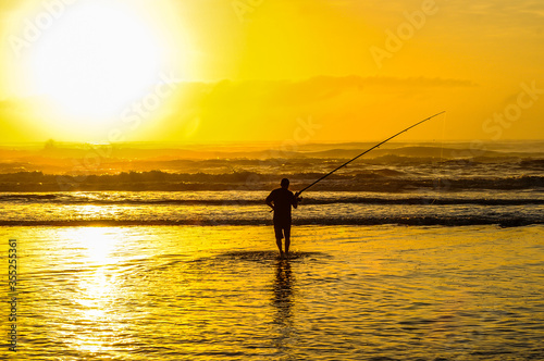 Photos Nascer do sol em praia da cidade de capão da canoa, no litoral do estado do Rio grande do sul