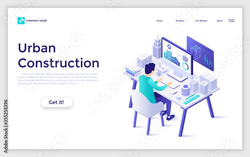 Isometric vector illustration