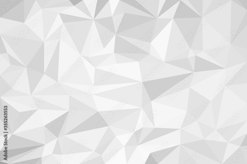 Polygonal gray background. Made in low poly technique