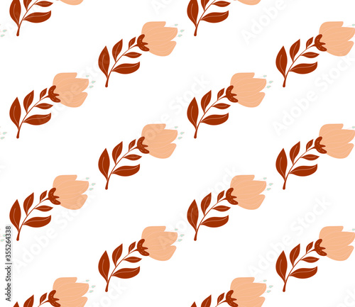 Bright color beautiful background. Tileable images from  colors and  herbs. Summer theme pattern.
