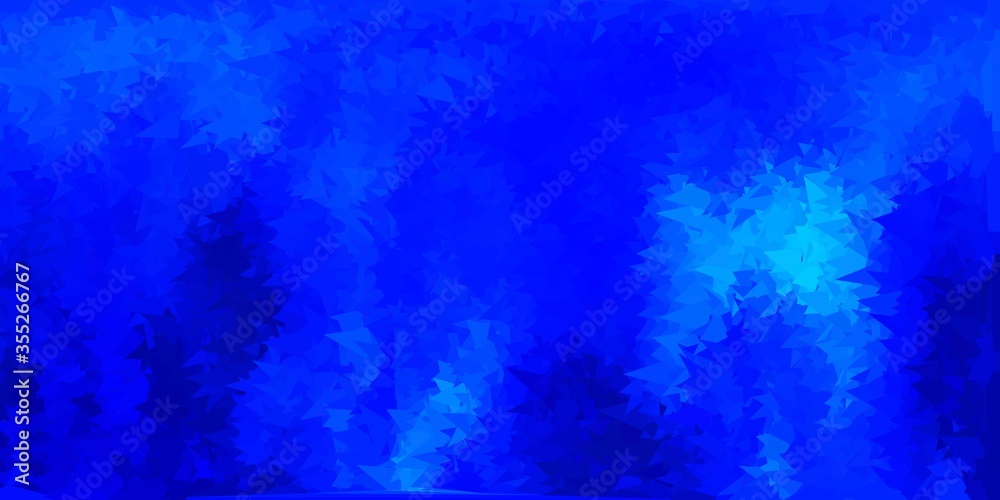 Light blue vector gradient polygon texture. Light blue vector gradient polygon texture.