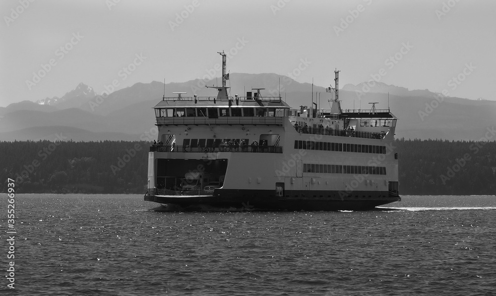Washington State Ferry underway