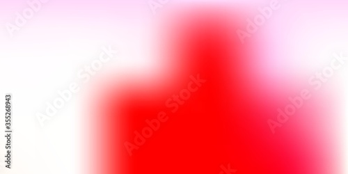 Light Red vector blurred backdrop.