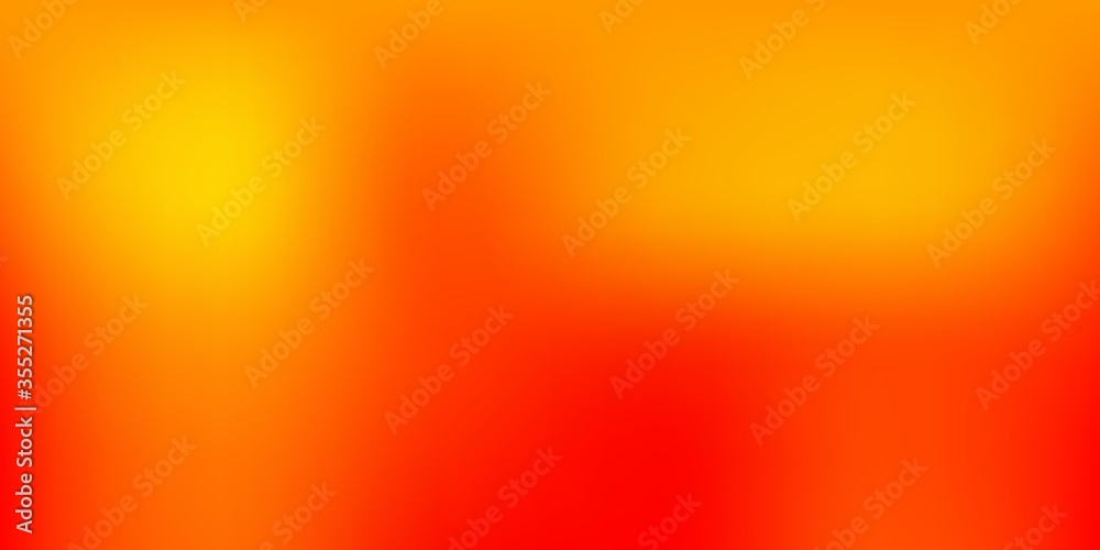 Light Orange vector blur texture.