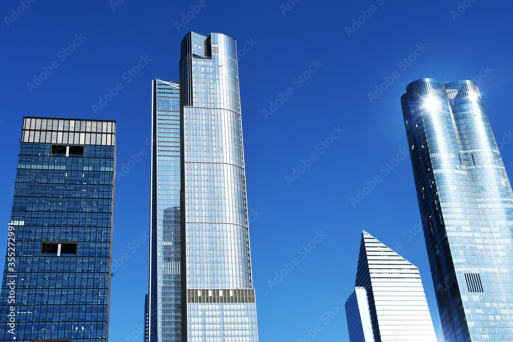 Obraz premium MANHATTEN/NYC SKYSCRAPERS