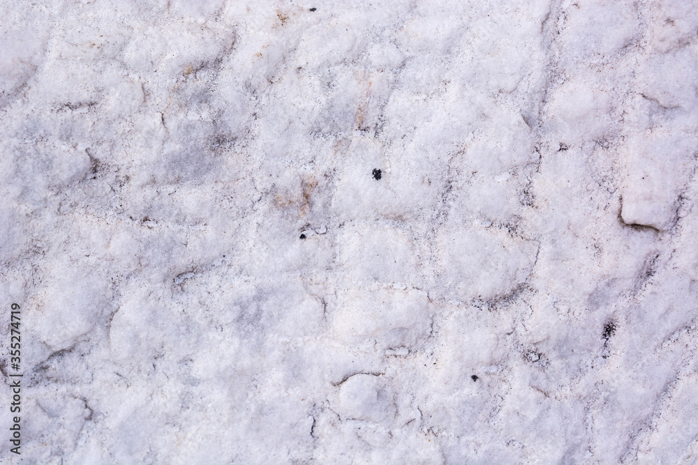 Obraz premium Texture of white marble with gray veins closeup